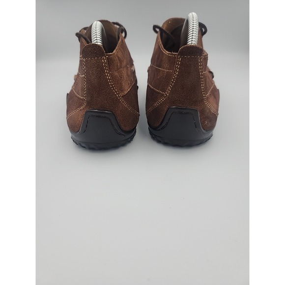 Martin Dingman Classic Diamond Suede Tobacco‎ Brown Driving Shoe - Size 9W - Picture 4 of 7